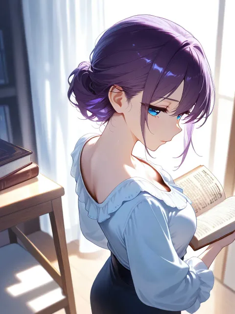 本を読んでいるんですがなにか。