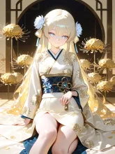 菊の節句·一輪だけ挿して の投稿作品