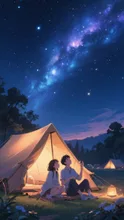 星を見にきたよ