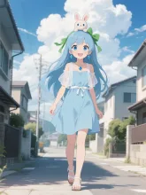 １９：エリーゼ／水瀬絵理（夏のプライベート①） — Erise～エリーゼ～さんのAIイラスト