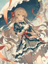 画像生成チャレンジ·スカートの物語 の投稿作品