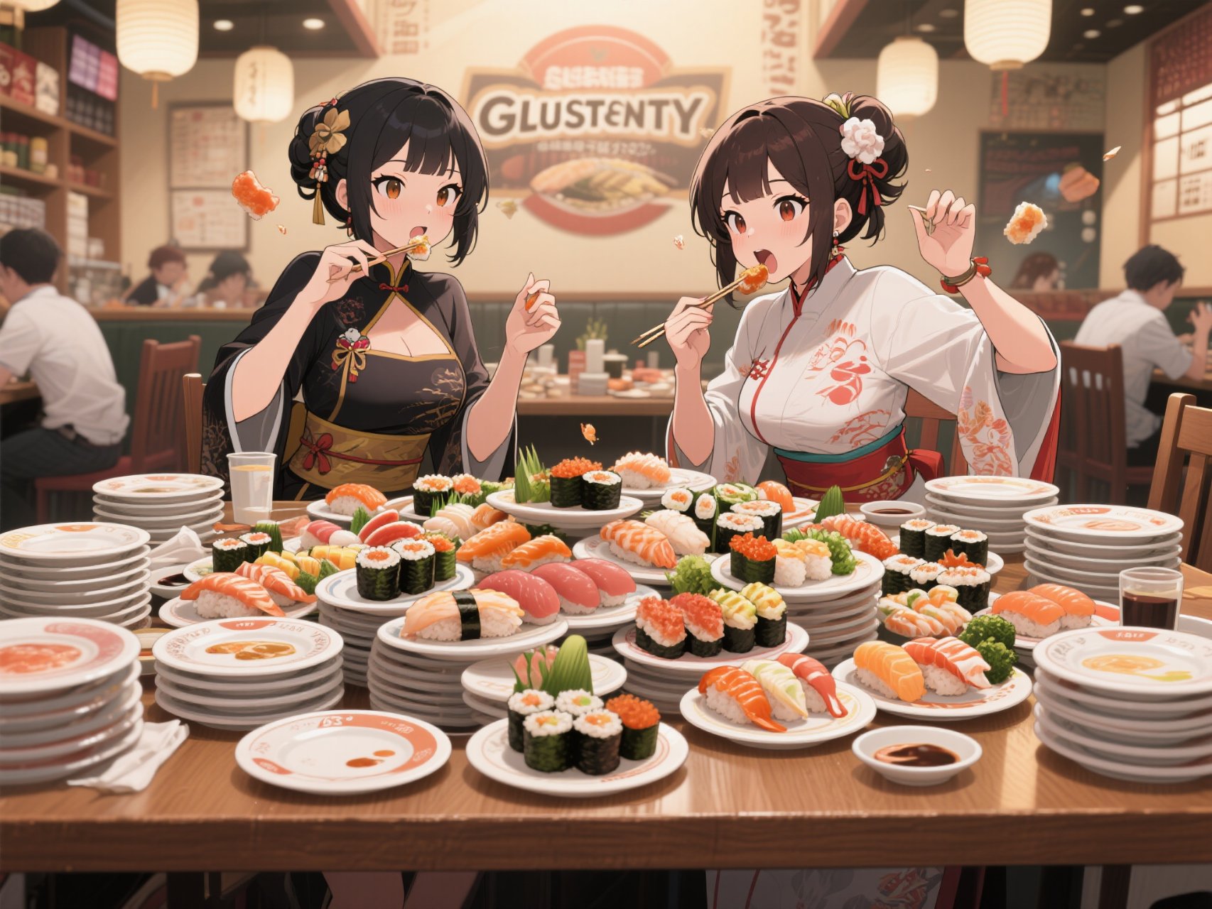 大食い大会〜寿司編〜