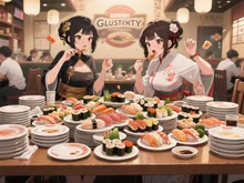 大食い大会〜寿司編〜