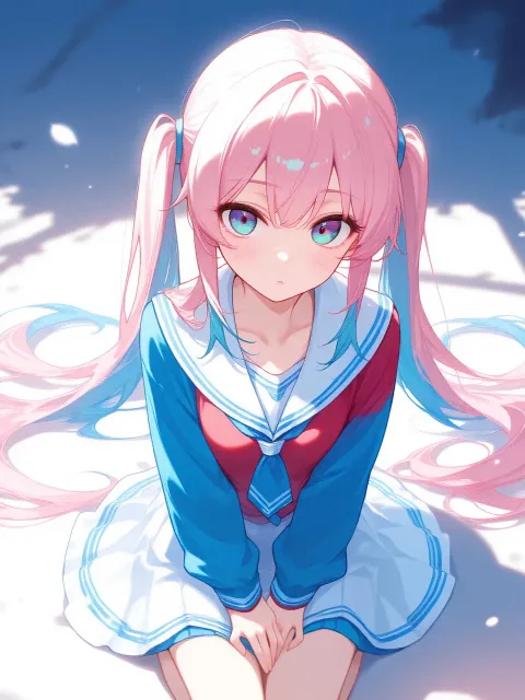 ツインテール 女の子 - ツインテール女子