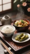 美味しそ〜に出来ました😊🍚👍