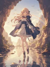反射 — しーさんのAIイラスト