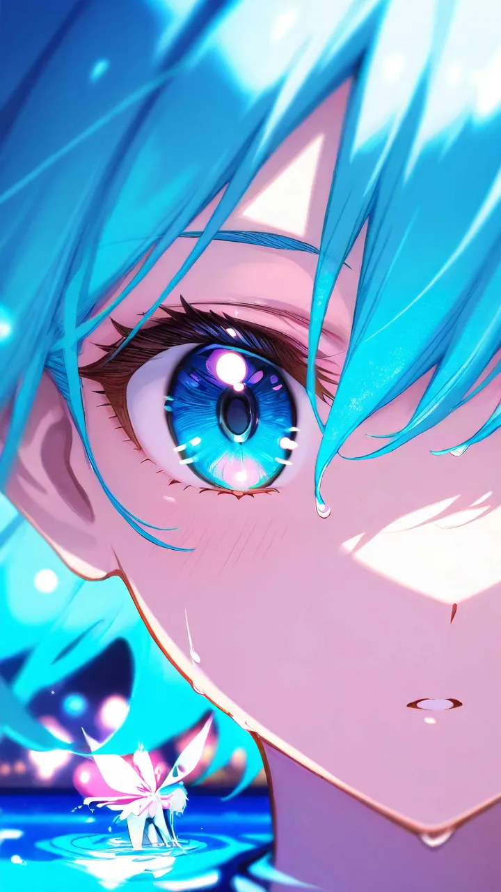 星降るナイトプール・妖精