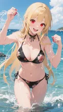 金髪ギャル娘💕 — グラビアのAIイラスト|SUPPART