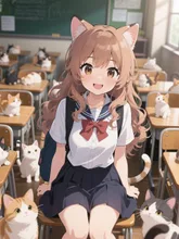 ねこのちゃんの学校にゃん