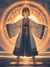 少女と魔法陣と人々…幻月の再光