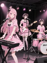 アイドルバンド — メルトダウンさんのAIイラスト