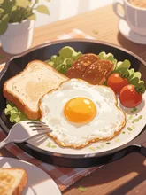 画像生成チャレンジ·朝食 の投稿作品