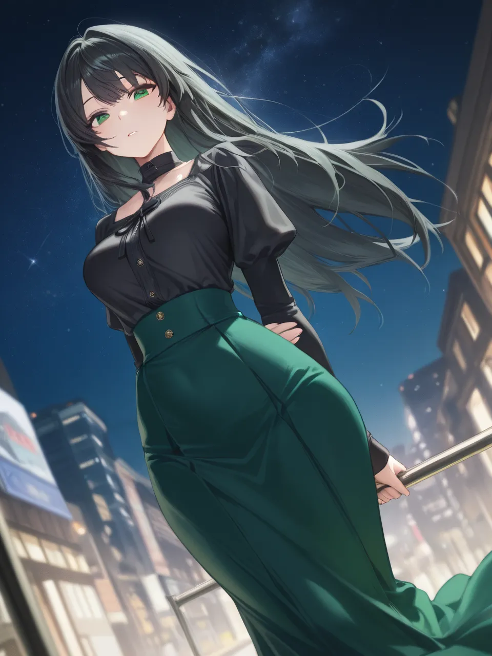 星が綺麗ですね — 天谷さんのAIイラスト