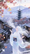 京、白に染まる前に