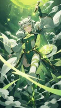 緑の閃光