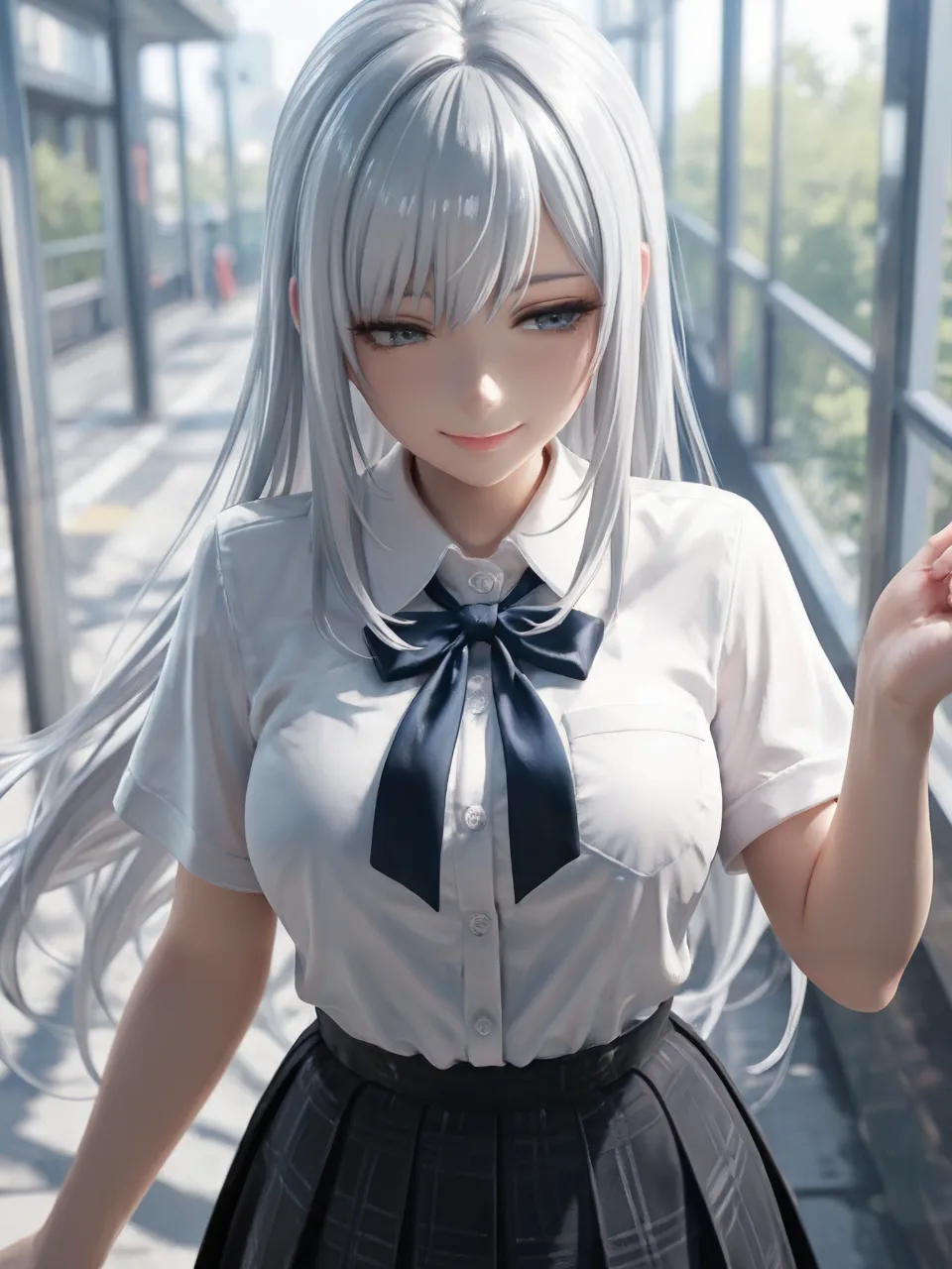委員長の夏服