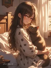 猫といちゃいちゃ
