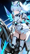ネコミミマシナリーナイツ — フジなすさんのAIイラスト