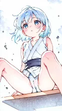 from below — bikinigirlsさんのAIイラスト