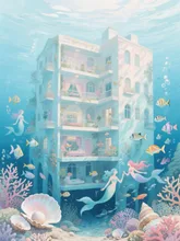 海底の団地