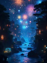 夏の名残りに — 惟愛さんのAIイラスト