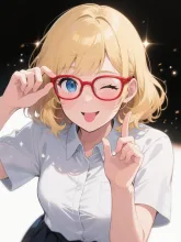 知的メガネ美人？だからっ！わ・た・し・な・の・♡😜✨