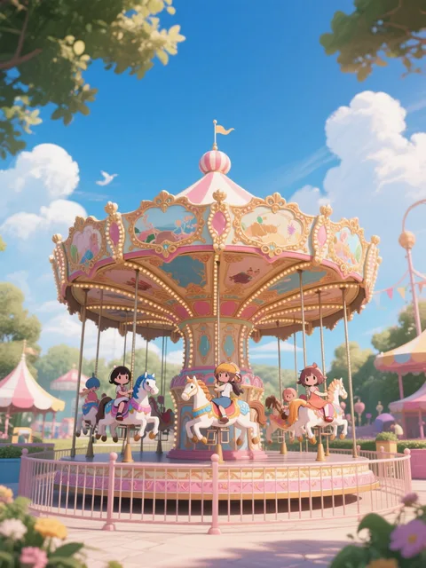 やっぱメリーゴーランド