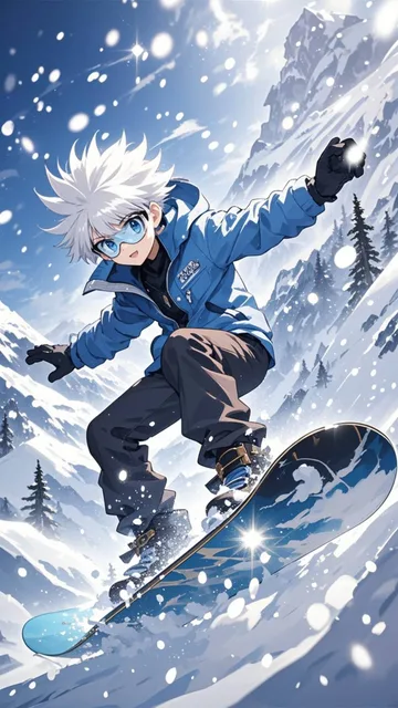 キルアの雪山でスノボーしてみた件
