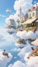 空飛ぶ市場