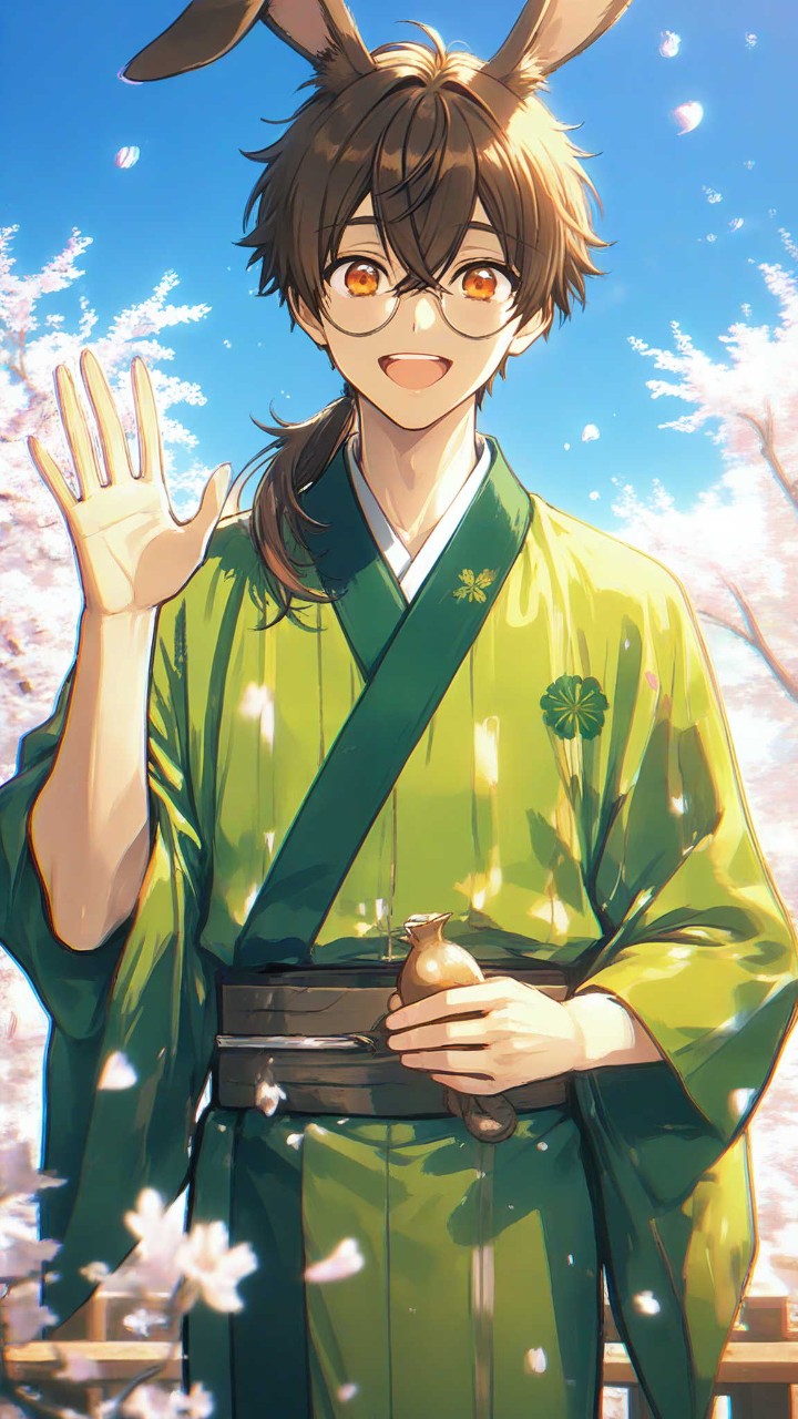 やっほー🌸 — エブリ神さんのAIイラスト