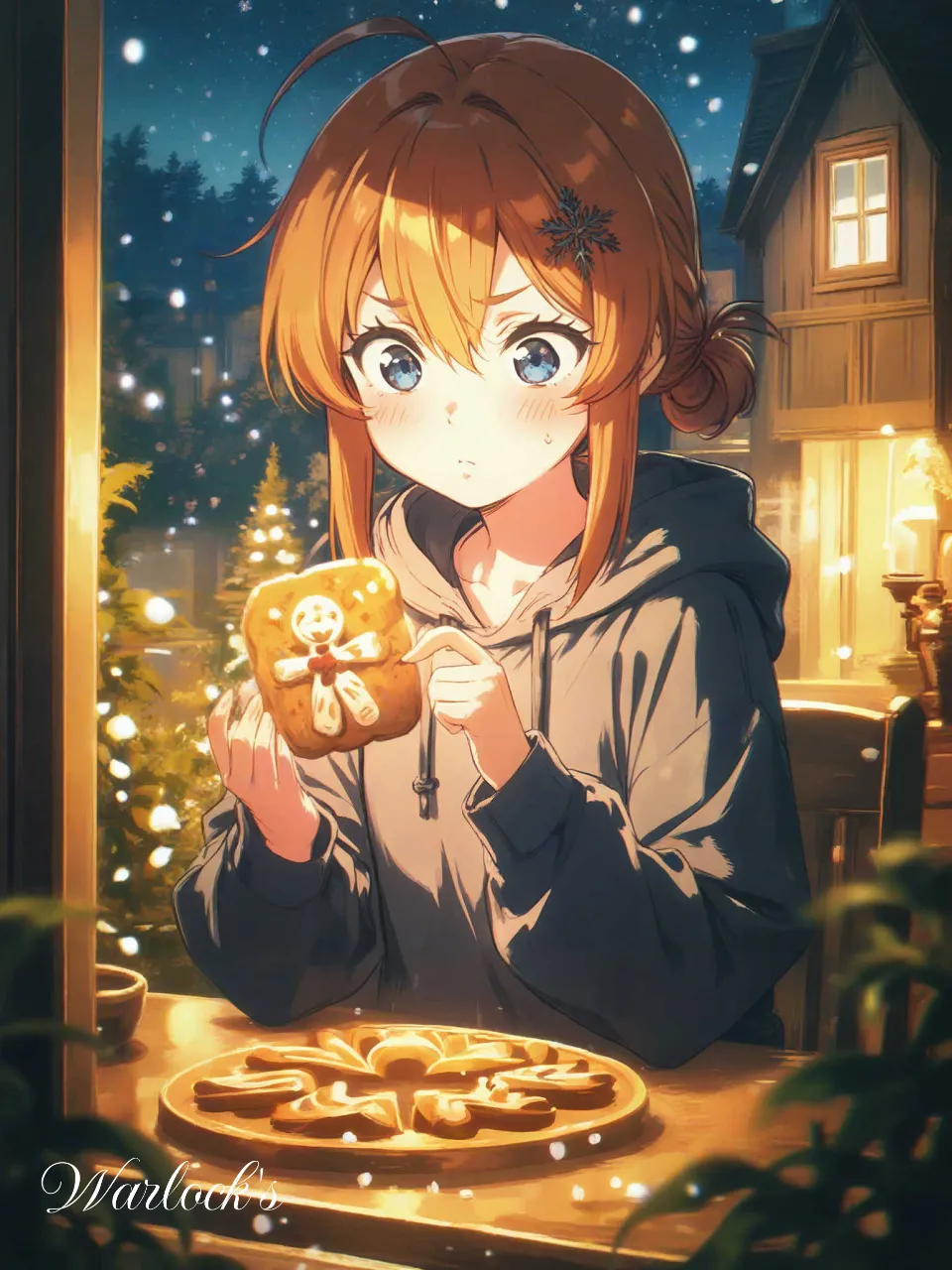 手作りお菓子の完成