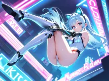 電脳少女·ネオンに灯る鋼の欲望 の投稿作品