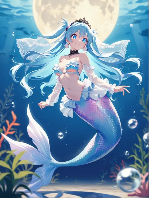 月夜の人魚姫