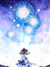 待って笑なんか夜空にうっすら空間が広がってる！？なんか織姫っぽいの居て感動😭 — サラさんのAIイラスト