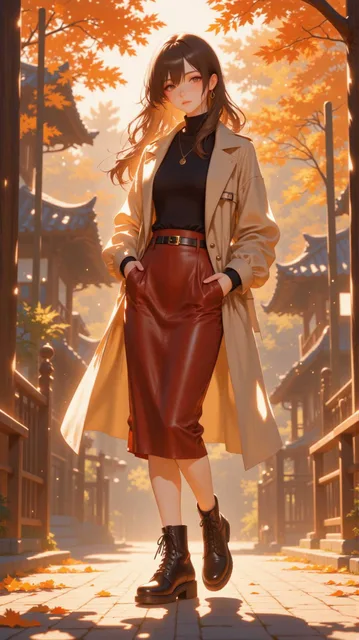秋コーデ??