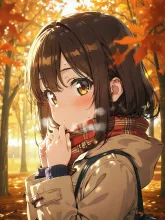 マフラーということで秋を先取り
