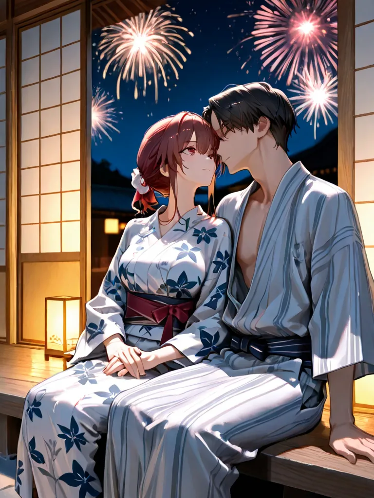 花火もみてください — ASAさんのAIイラスト
