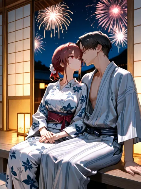 花火もみてください