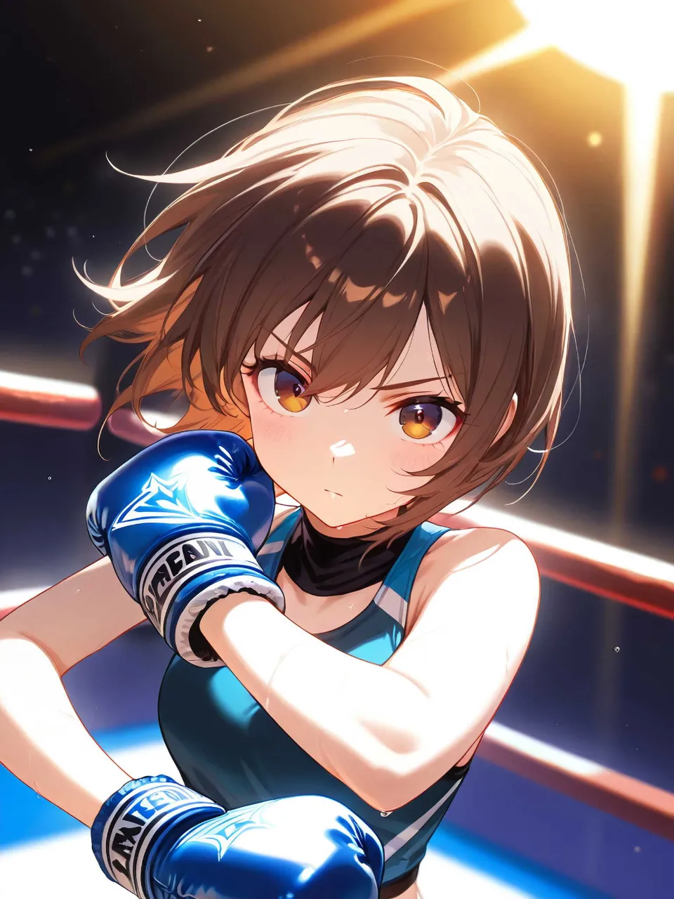 ボクサー美少女