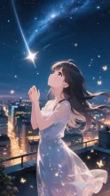星を見上げる夜·チャレンジ の投稿作品