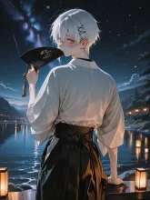 扇子·秋の夜の舞 の投稿作品