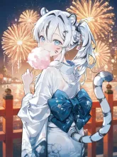 白虎ちゃんとお祭り2