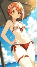 水着少女