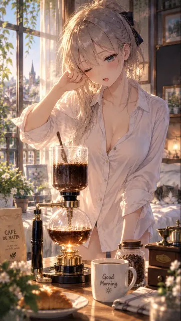 高画質修復, 水彩ブルーム - ブラウスだけ / なっしー