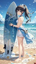 波乗り少女