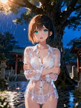 濡れた稚奈②