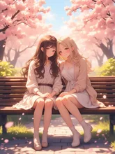 お花見デート
