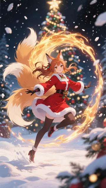 メリークリスマス 九尾狐