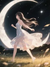 月夜に溶けて