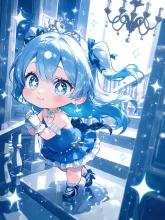 パーティードレス·夜会にきらめく淑女 の投稿作品